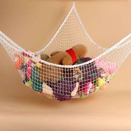 Corner Hanging Hammock for Soft Toy and Plush Storage 2 Pack