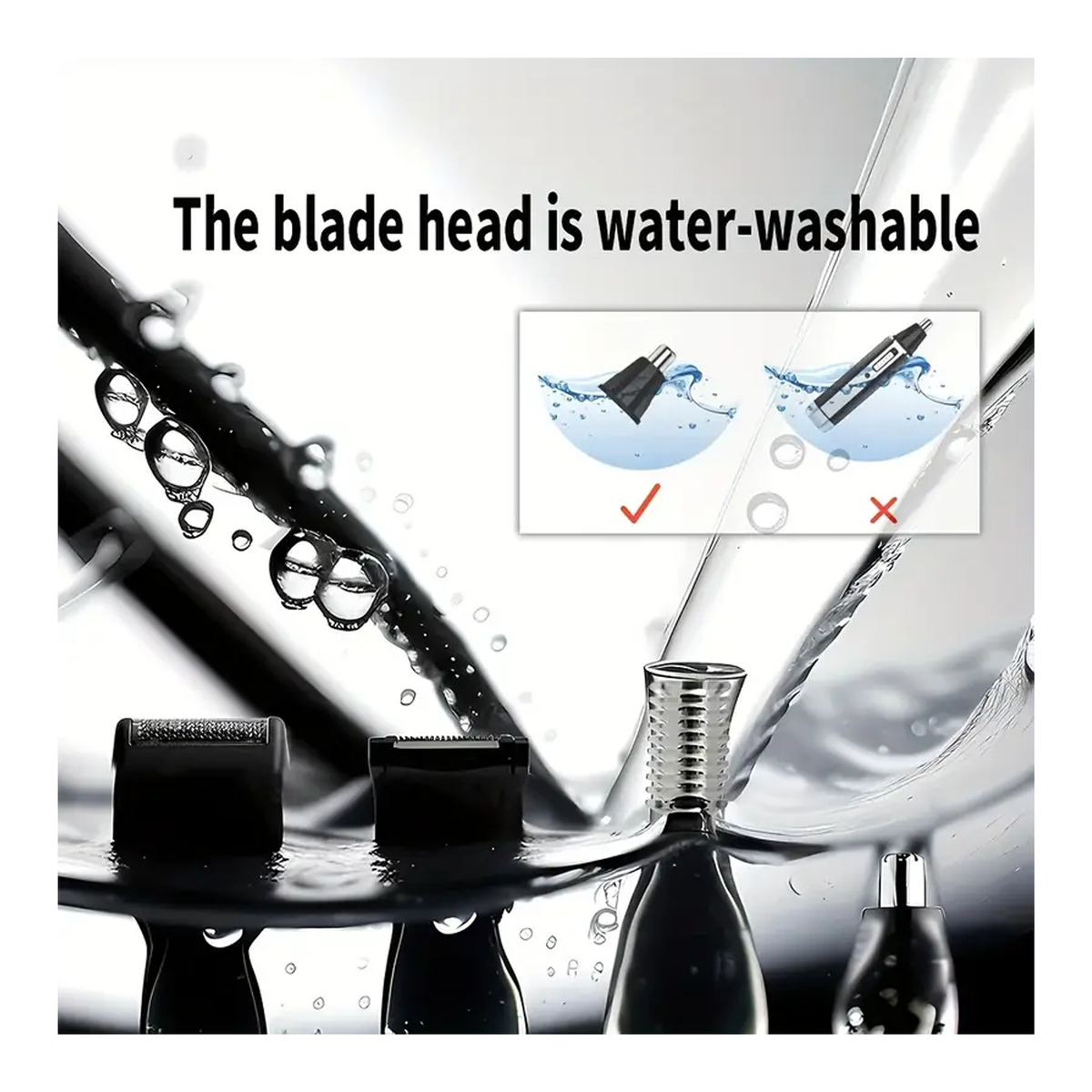 Kemei 4-in-1 Professional Grooming Kit