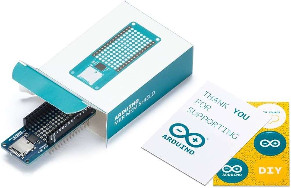 Arduino (TSX00004) Daughter Board, SD Card Shield for Arduino MKR