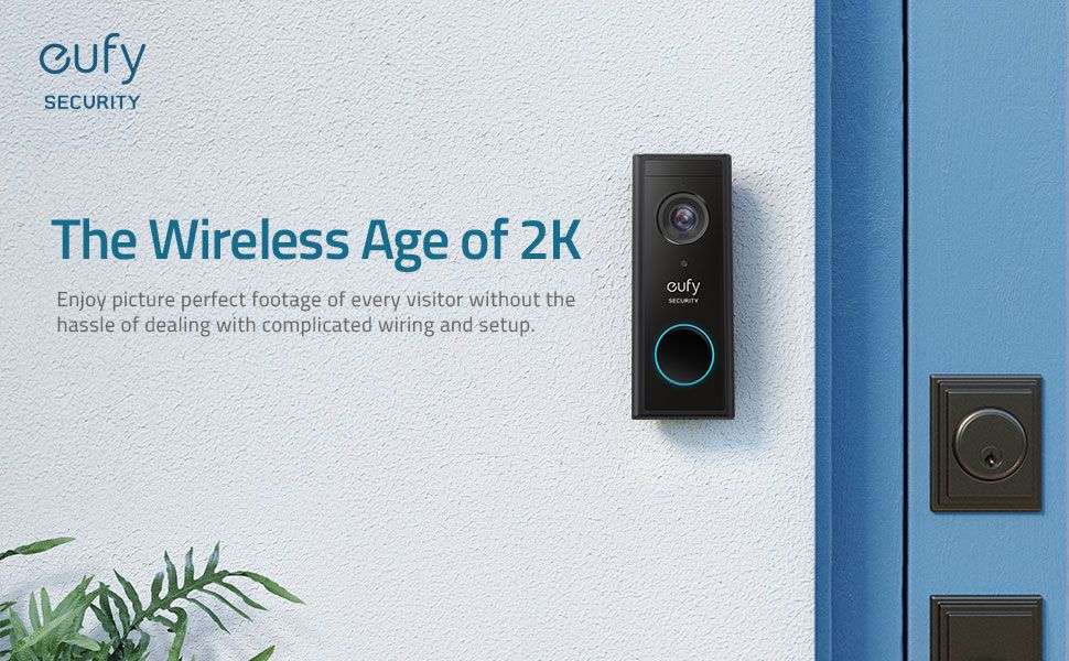 Eufy Security S220 Video Doorbell (Battery-Powered) Add-On Unit - Open Box