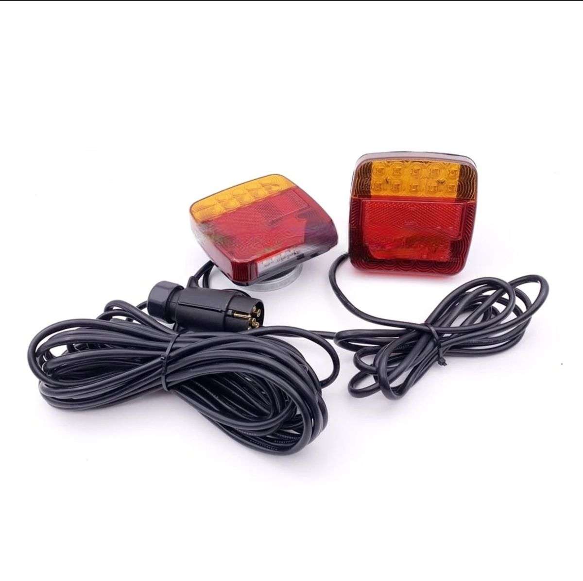12V Magnetic Trailer Light Kit Safety Light Indicator For Trailers