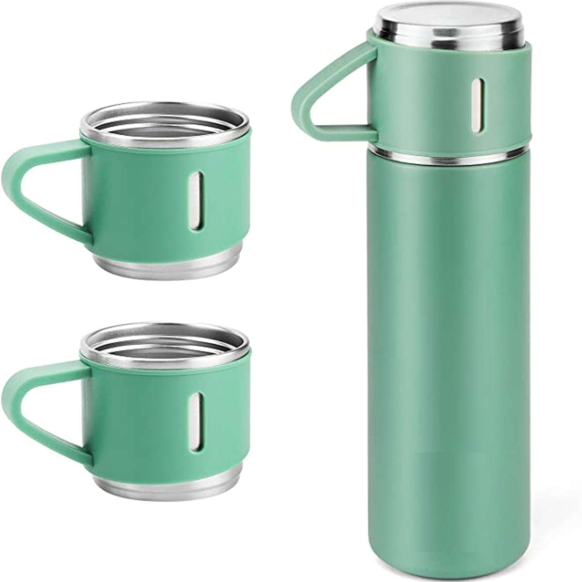 Thermal Insulated Travel Flask Set