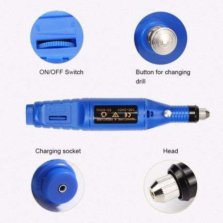 USB POWERED Speed Nail Art Drill