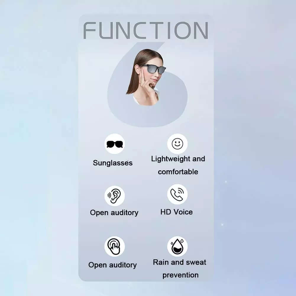 Smart Wireless Audio Sunglasses