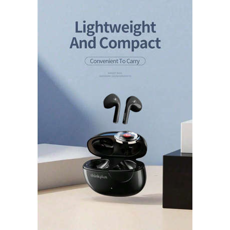 LENOVO THINKPLUS - LP17 - Sound Isolation Earbuds With Low Latency - Black