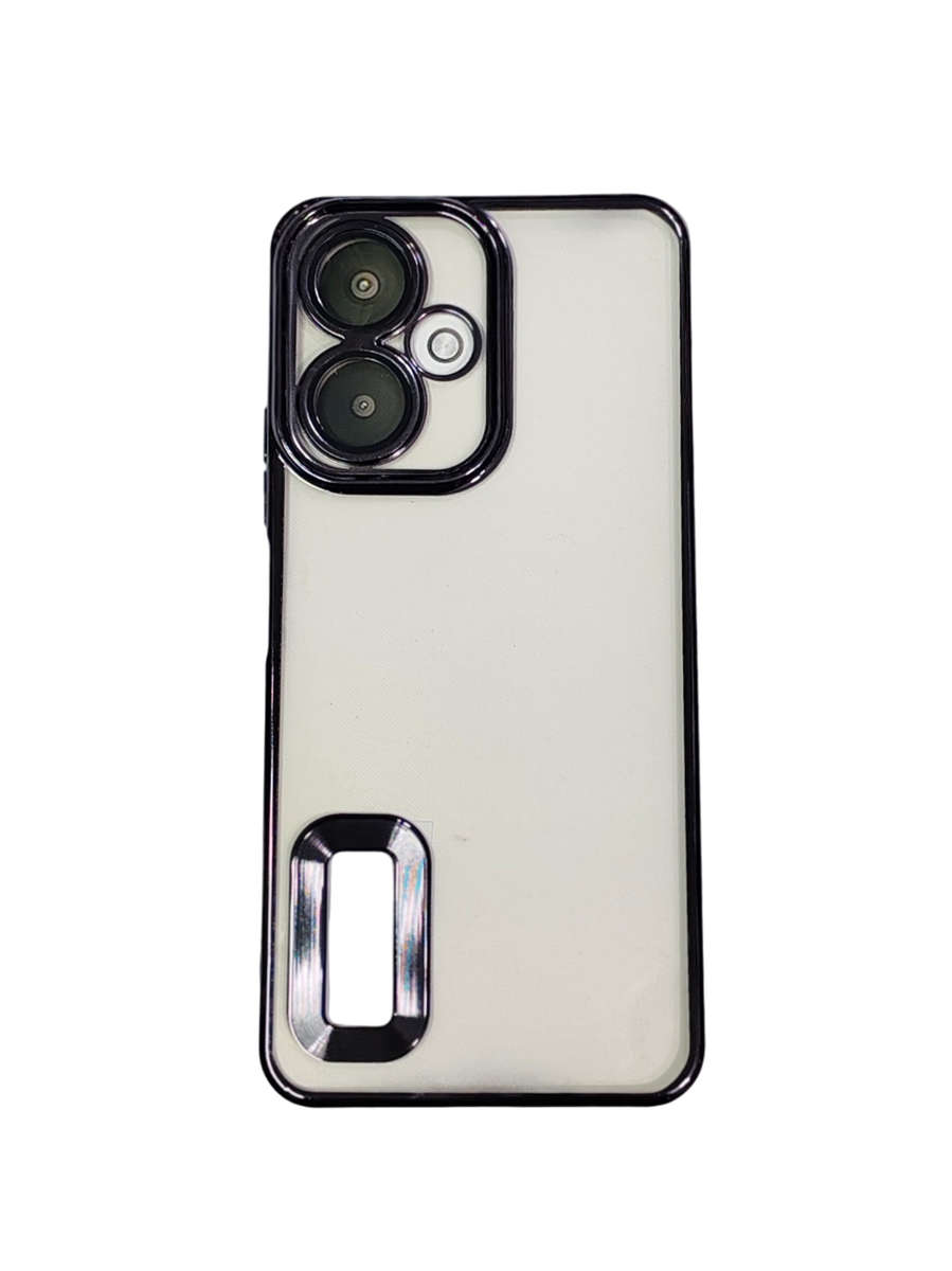 Redmi 13c Slim Fit Dual Color & Clear Camera Protective Cover