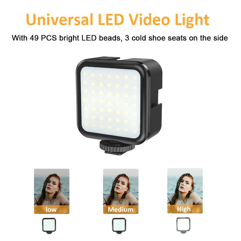 Smartphone and Vlogging Camera, Video Recording Photo Studio Kit