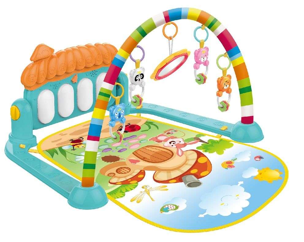 Baby Play Gym Piano Fitness Rack Mat (REFURBISHED)