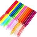 18 Color Plastic Crayons