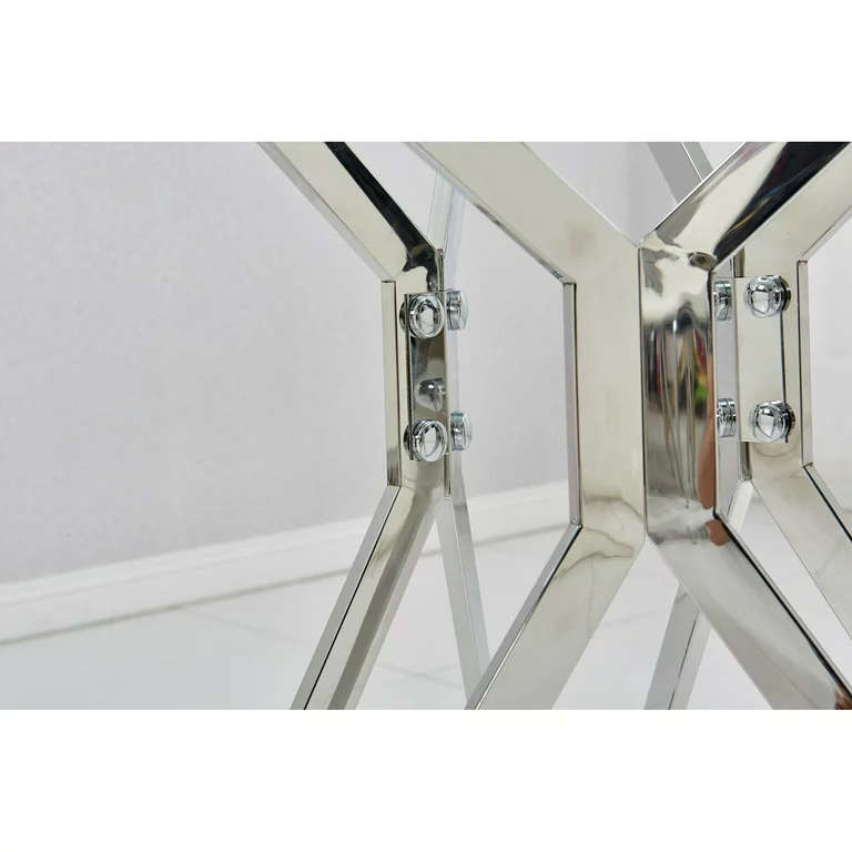 Dining / Kitchen Table - Round Clear Tempered Glass