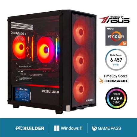 PCBuilder - AMD Ryzen 5 5600X Sentinel Windows 11 Gaming PC - PCBuilder - AMD Ryzen 5 5600X Senti...
