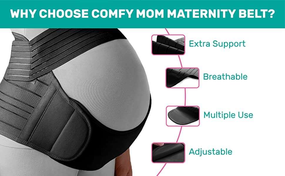 Pregnancy Belt - Maternity Support Brace - Premuim Quality Belly Band