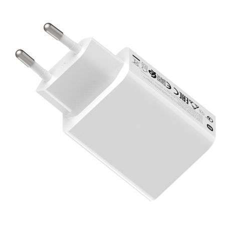 Xiaomi - 22.5W Fast Charge Power Adapter (Type-A)-White - Xiaomi - 22.5W Fast Charge Power Adapte...