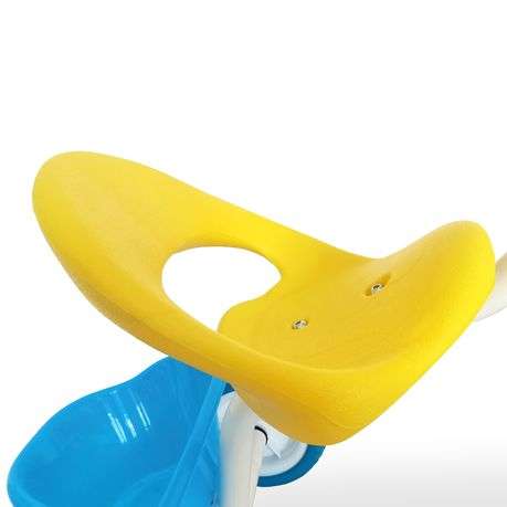 Sturdy Ride-on Cruiser Tricycle with Multipurpose Basket(Untested)