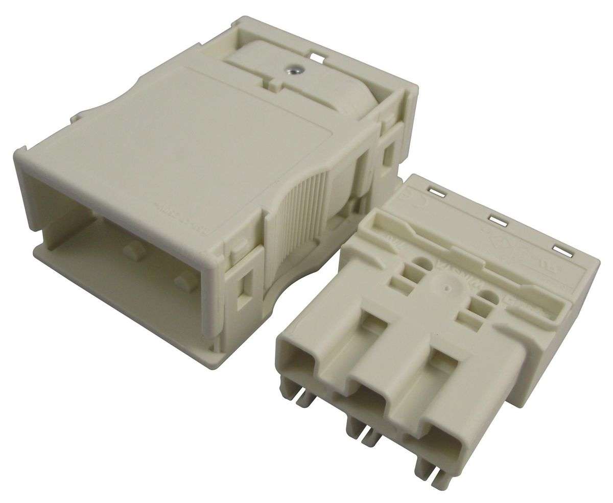 Wago (770-133) Rectangular Connector, 3 Contacts, Plug, Clamp, 1 Row