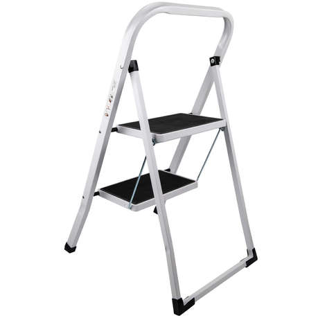 2 Step Ladder With Non Slip Steps - 2 Step Ladder With Non Slip Steps