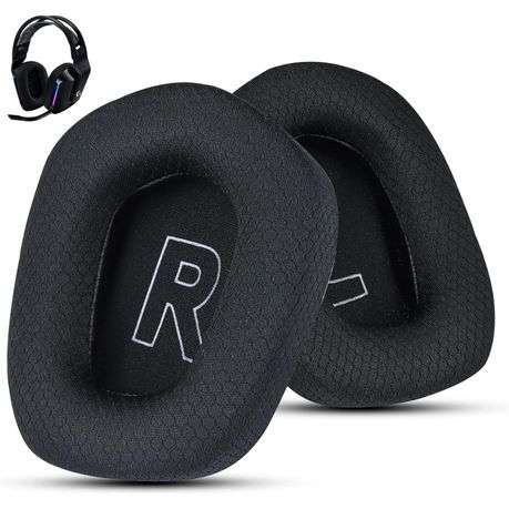 Logitech headphone G733 / G335 ear pad with Durable Mesh Fabric