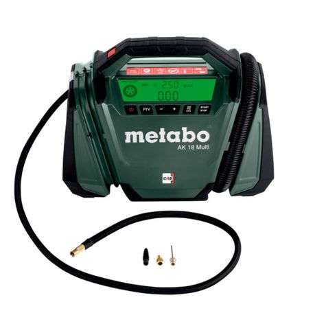 Metabo - AK 18 Multi - Cordless compressor 18V (600794850) - Metabo - AK 18 Multi - Cordless comp...