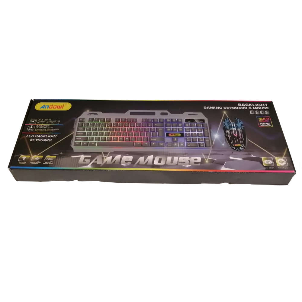 Q808 Backlight Gaming Keyboard & Mouse combo
