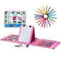 Super mega art set 208 pieces - Pink