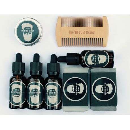 The Beard Boss Brand Full House Beard Care Kit