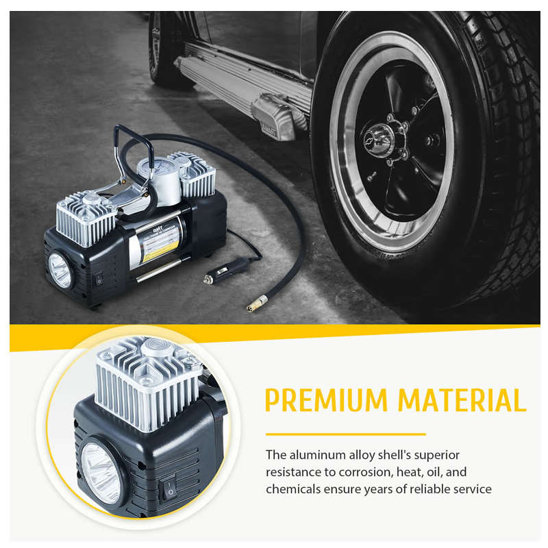 12V High Power Parallel Bar Air Pump With Pointer