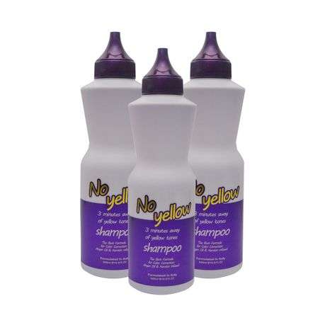 No Yellow Shampoo (500ml) 3 Pack