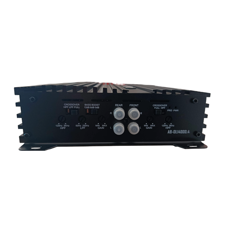 AudioBank 4-Channel Car Audio Amplifier with 90W RMS Per Channel