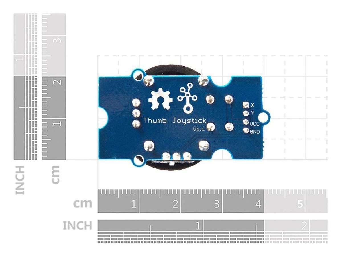 Seeed Studio (101020028) Thumb Joystick Module, with Cable, 4.75V to 5.25V