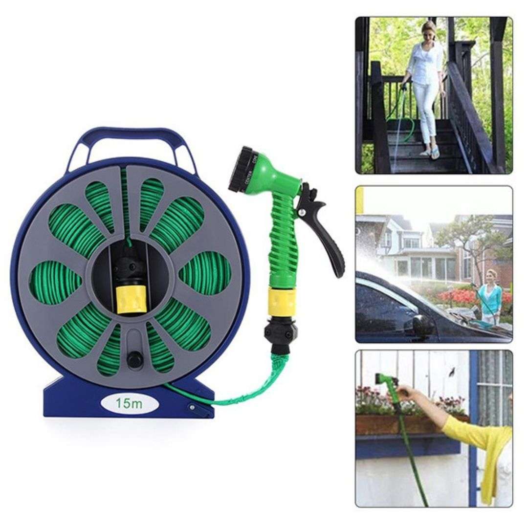 15M Garden Hose Pipe  Durable & Flexible Watering Solution