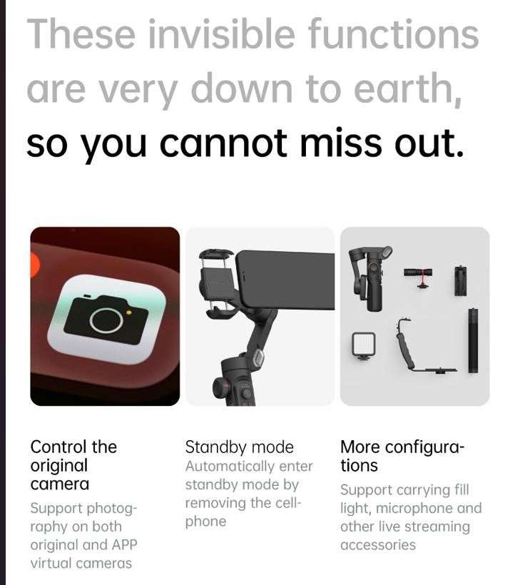 Smart XE 3 Axis Smartphone Stabilizer