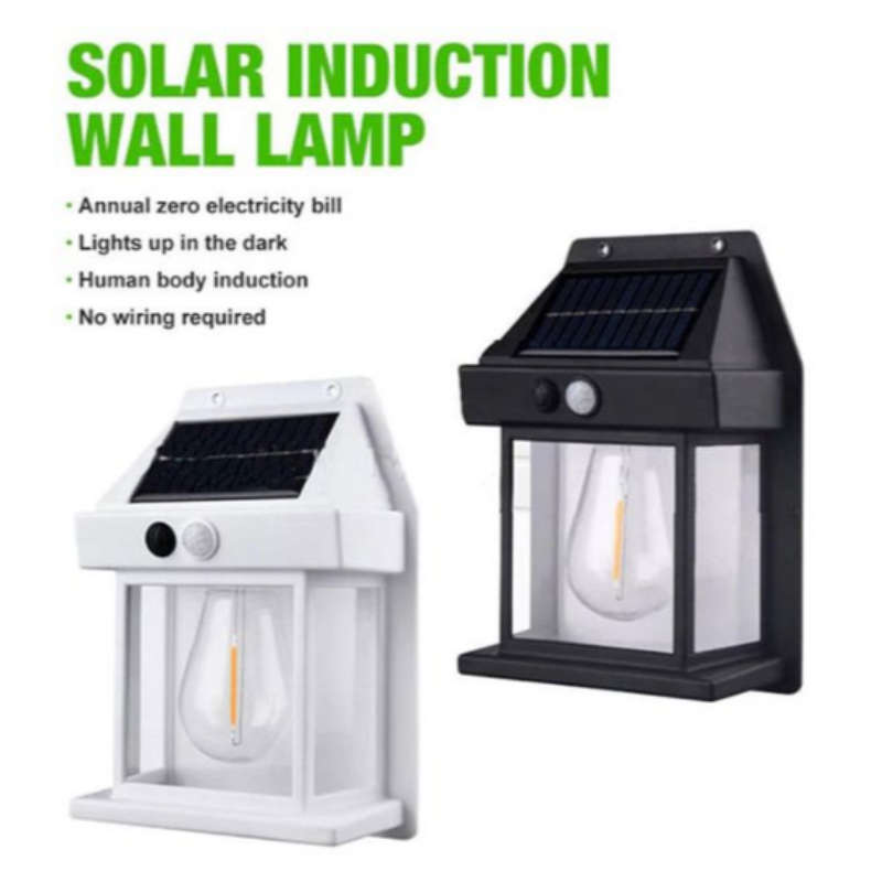 Solar Wall Lantern Outdoor Wireless Dusk To Dawn Motion Sensor Led Lights