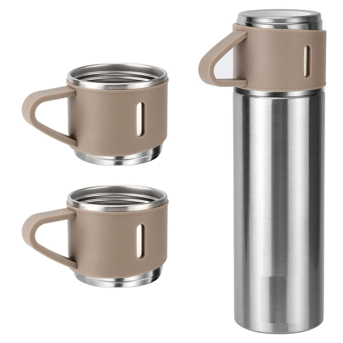 Thermal Insulated Travel Flask Set