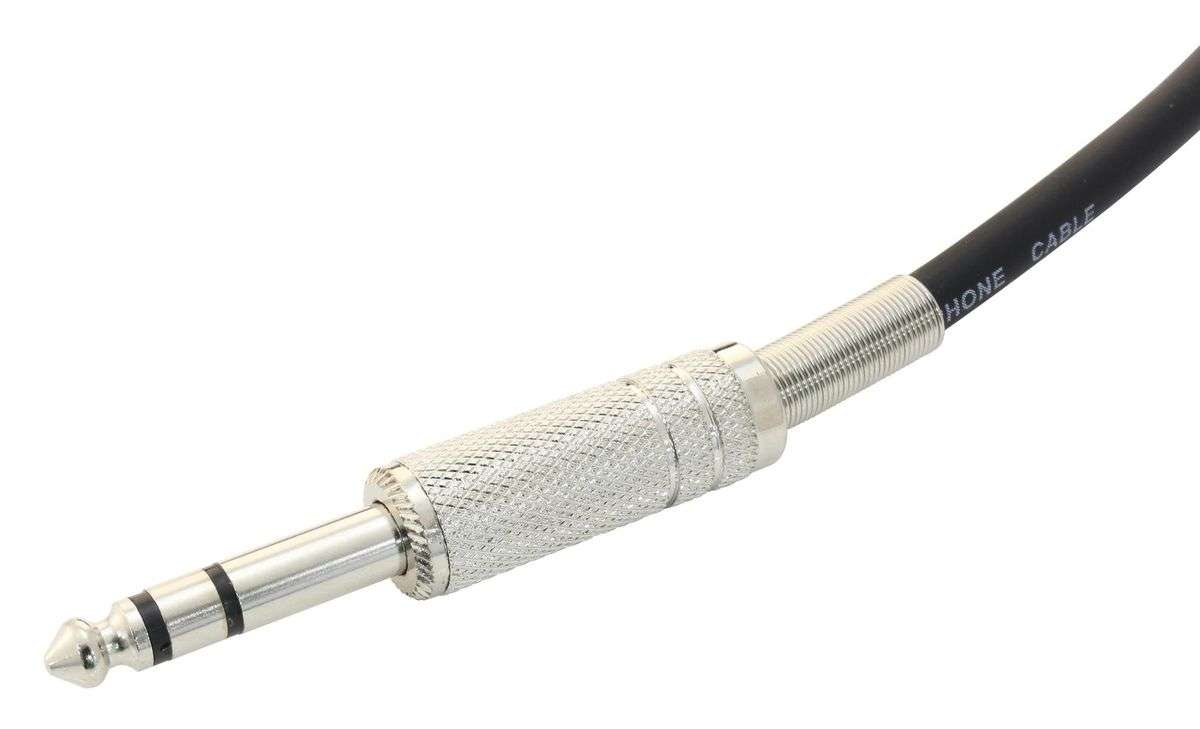 Pro Signal SVC68 XLR Plug, 3 Way, 6.35mm ("1/4")