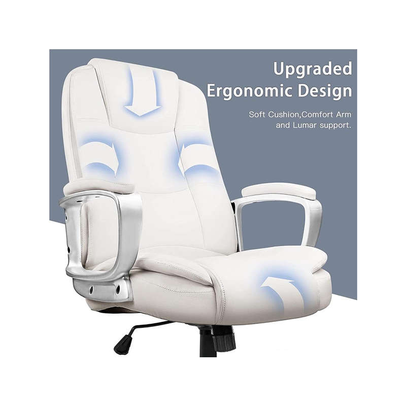 Adjustable Executive Leather Chair With Arms 8899L