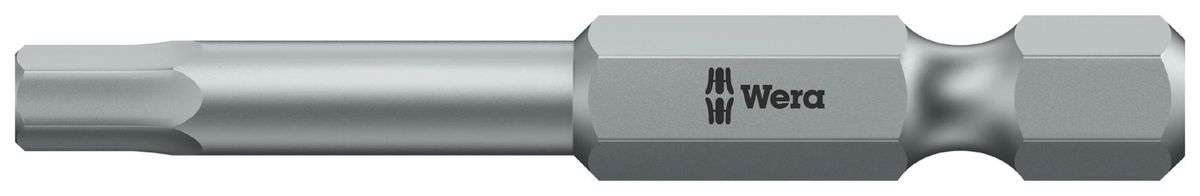Wera (05059603001) Hex Driver Bit, Hex, 2mm Bit, 50 mm Overall