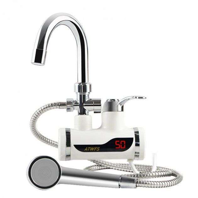 Instant Electric Heating Water Faucet & Showerhead