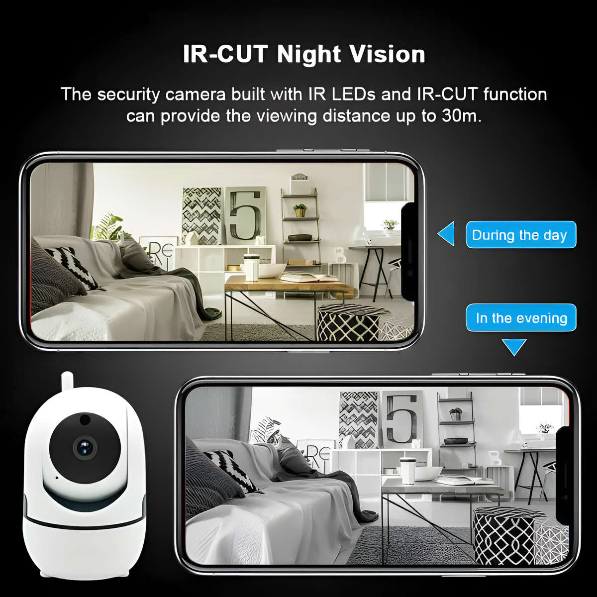 1080P WI-FI Night Vision IP Camera