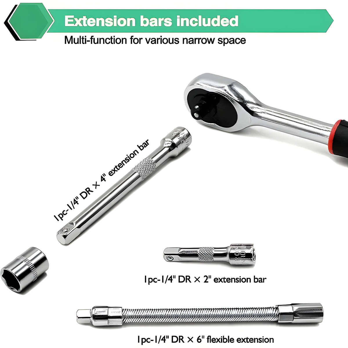 216Pcs Screwdriver Bits Socket, Spanner, and Wrench Sockets Sets Hand Tools