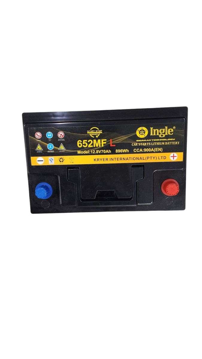 652MF Lithium Car Battery 5-Year Life Span