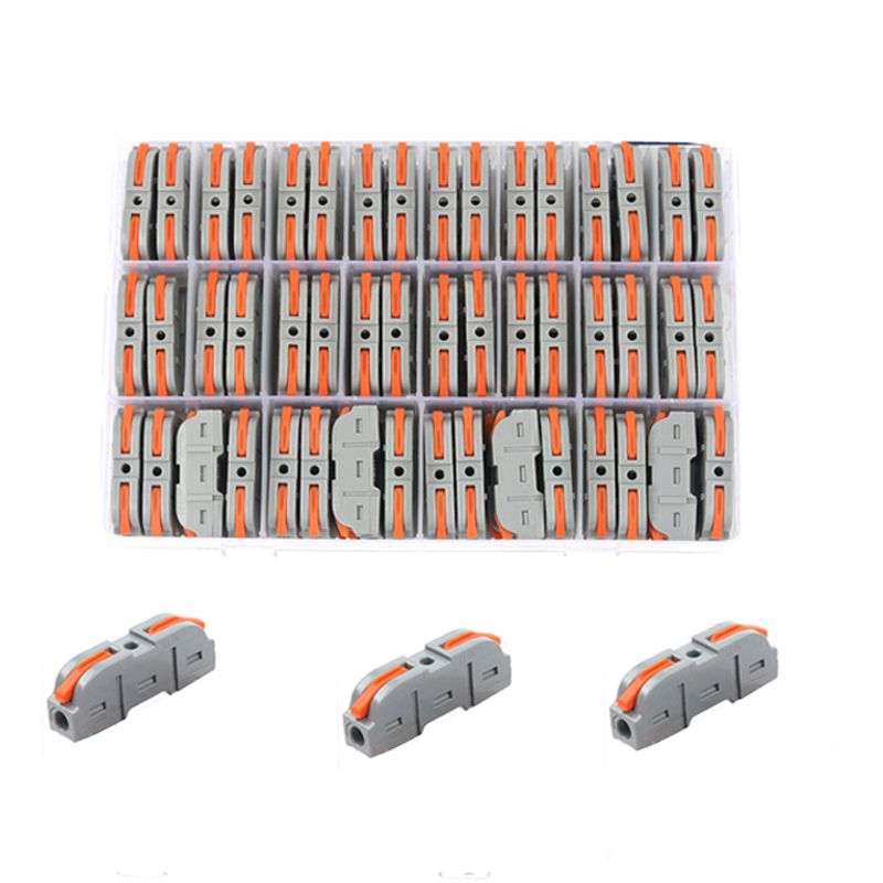 50 Piece 1 to 1 Quick Splicing Butt Wire Terminal Splicing Connectors