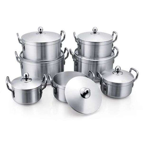 7 Piece Aluminum Cookware Set