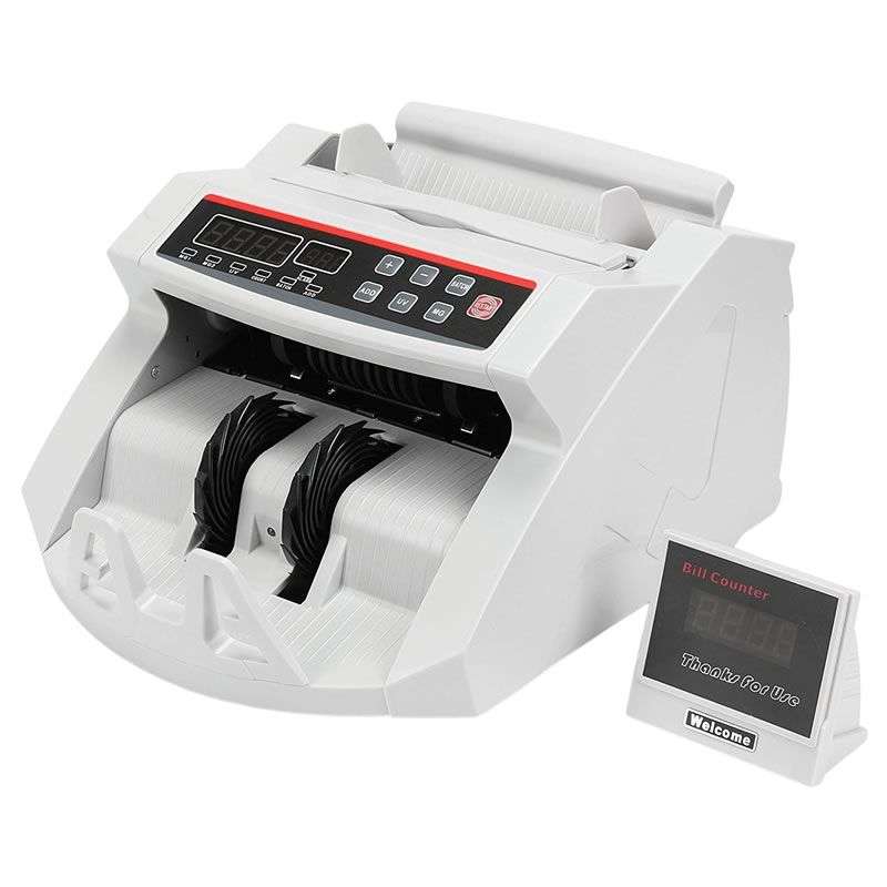 70W Professional Bill Money Counter With Counterfeit Detection