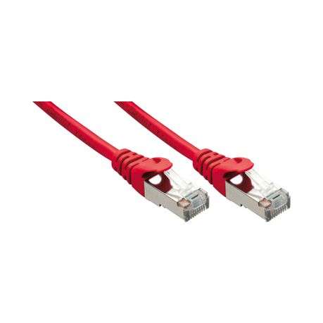 Lindy - 0.5m CAT5e F/UTP Network Cable - Red - Lindy - 0.5m CAT5e F/UTP Network Cable - Red