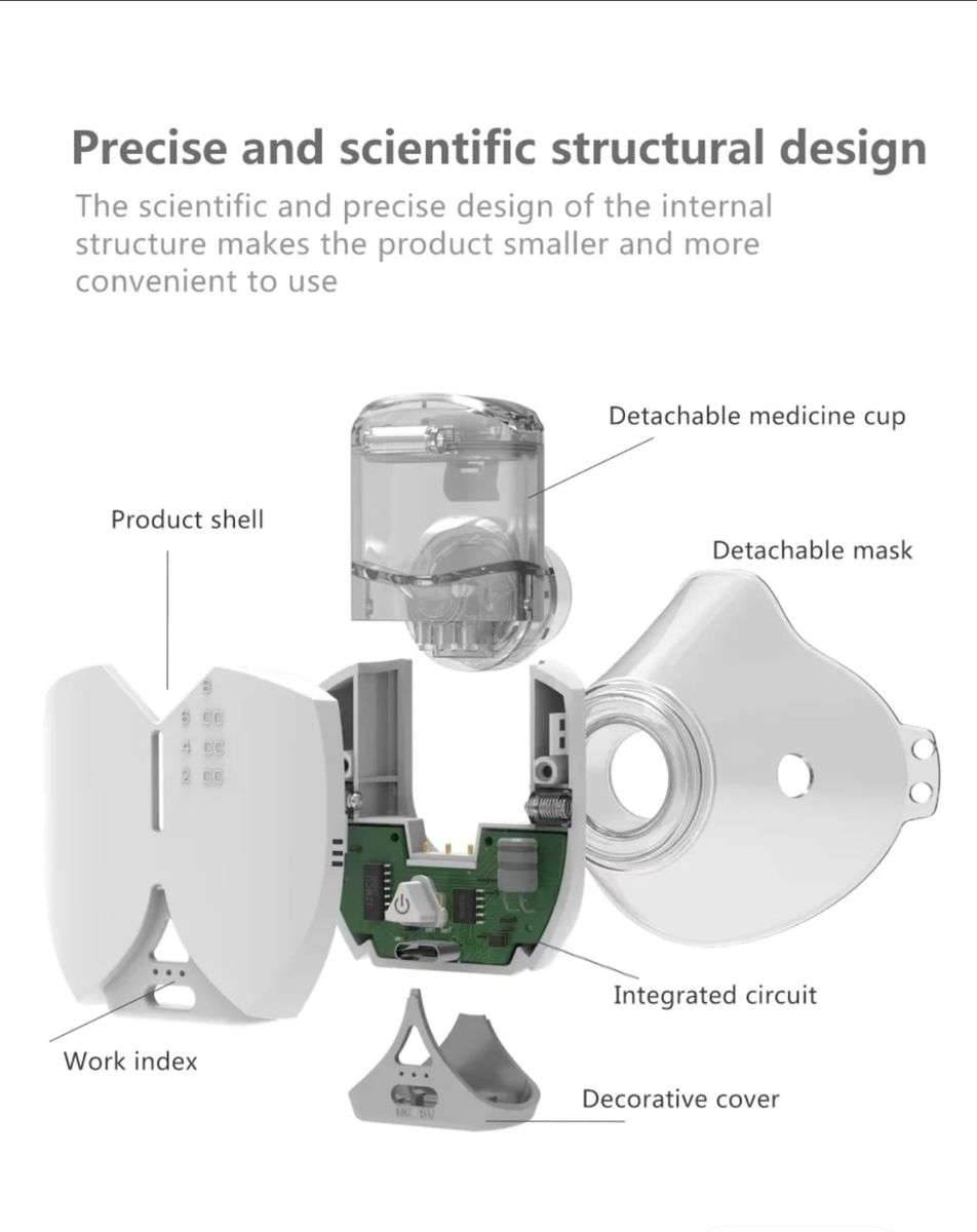 Hands-Free USB Power Mesh Nebulizer