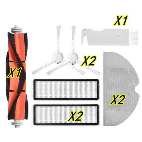 Replacement Accessories for Xiaomi Mi Robot Vacuum-Mop - Value Pack