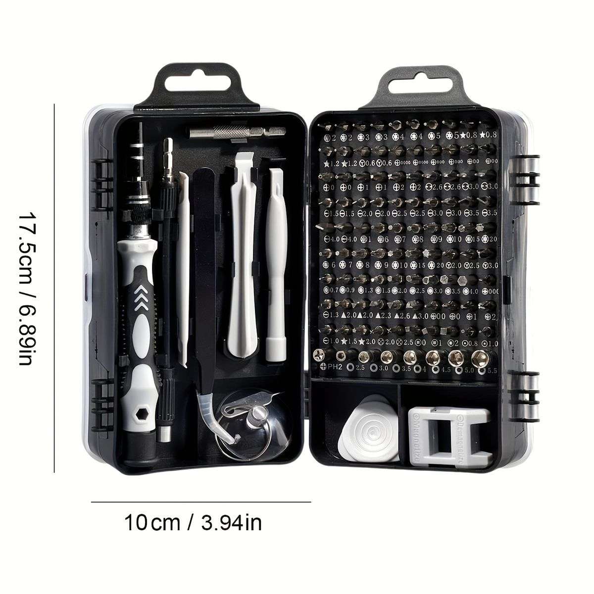 Professional 115-in-1 Precision Screwdriver Set