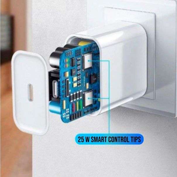 Fast Charging 25w Type-C Cable and Adapter Compatible for Samsung