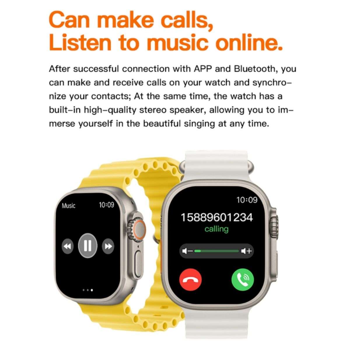 10 in 1 Smart Watch Set With 8 Straps