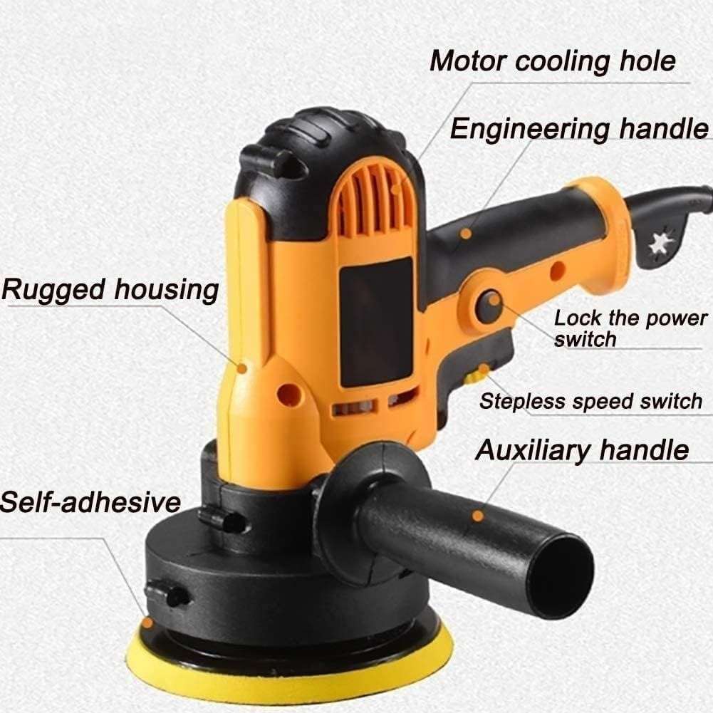 700W 125mm Compact Polishing and Buffering Machine for All Surfaces(NEW-MINOR BOX DAMAGE)